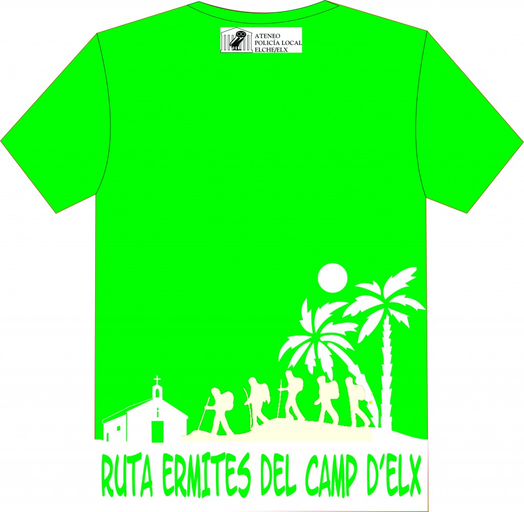 Vista trasera de la camiseta R.E.C.E. 2015